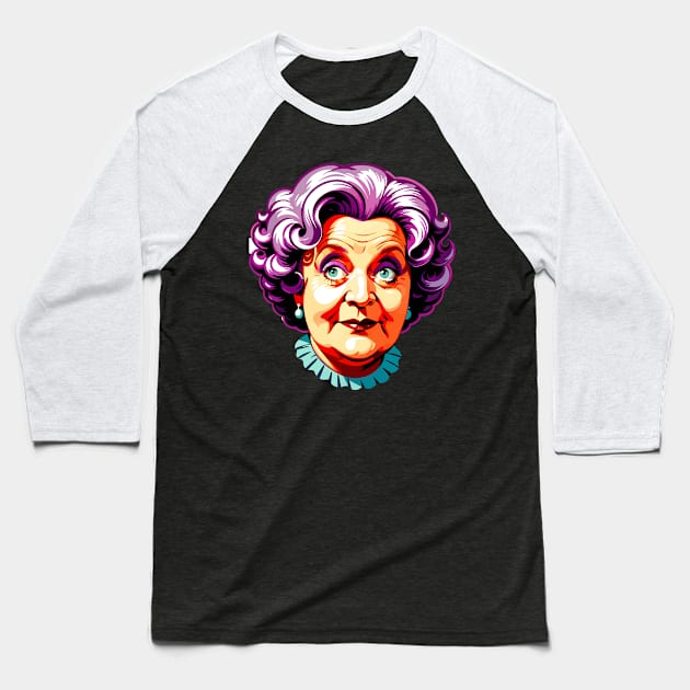 Mrs Slocombe Baseball T-Shirt by Sobalvarro